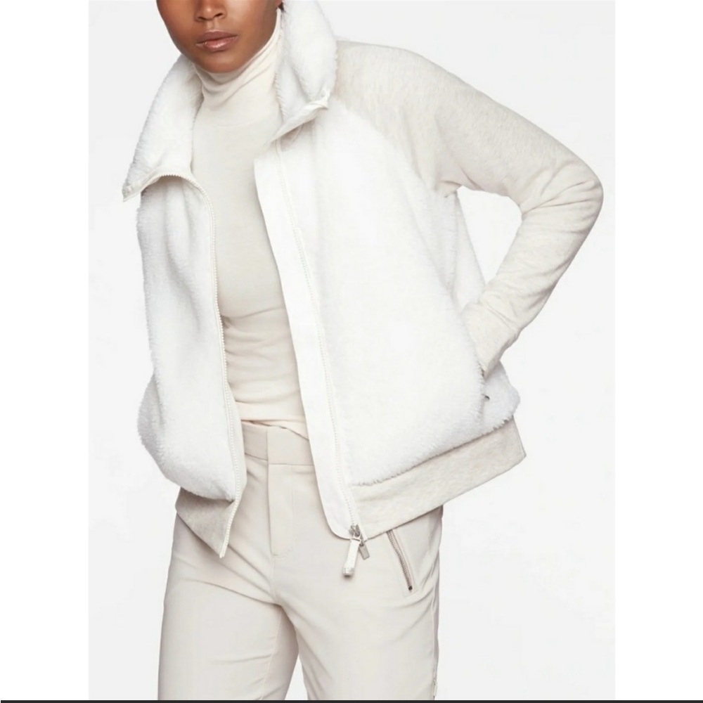 Athleta Sherpa Bomber Jacket